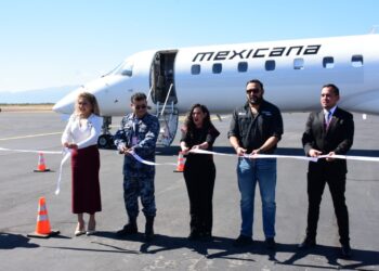 Tamaulipas suma mayor crecimiento económico por conectividad aérea: Benjamín Hernández Rodríguez