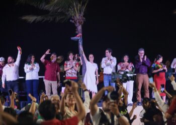 SHEINBAUM VA POR LA DESPRIVATIZACIÓN DEL AGUA EN CANCÚN