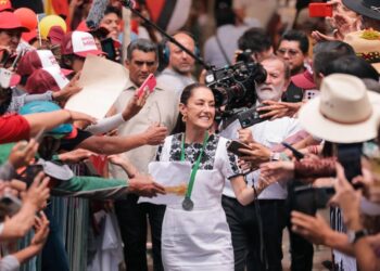CLAUDIA SHEINBAUM CONSOLIDARÁ LA 4T DE LA MANO DE LOS Y LAS HABITANTES DE TEHUACÁN, PUEBLA