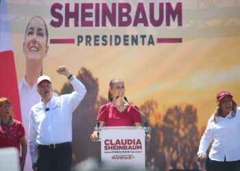 NO QUEREMOS AUTORITARISMO, QUEREMOS JUSTICIA: CLAUDIA SHEINBAUM DESDE PESQUERÍA, NUEVO LEÓN