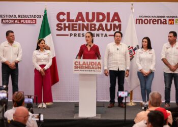 GUANAJUATO TIENE QUE ASUMIR LA RESPONSABILIDAD DE LA SEGURIDAD EN EL ESTADO: SHEINBAUM