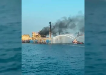 Murió un trabajador por incendio en plataforma de Pemex en Campeche
