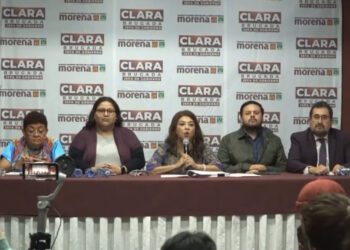 NO NOS CALLARÁN, ADVIERTEN CLARA BRUGADA A LÍDERES DEL CÁRTEL INMOBILIARIO