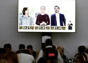 INE califica como “exitoso” el segundo debate presidencial