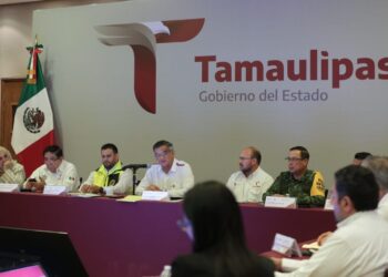 Tamaulipas preparado ante posible llegada de tormenta tropical: Gobernador Américo Villarreal