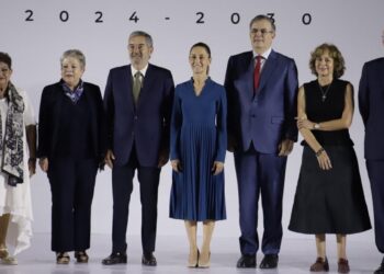 CLAUDIA SHEINBAUM PRESENTA PRIMERA PARTE DE SU GABINETE