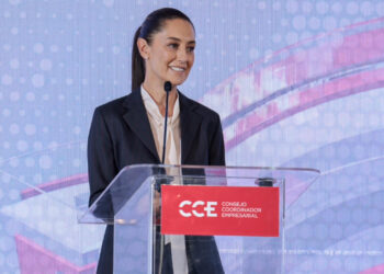 ANTE EMPRESARIOS, SHEINBAUM ANUNCIA AGENCIA DE TRANSFORMACIÓN DIGITAL Y PRESENTA SU VISIÓN DE DESARROLLO PARA EL PAÍS