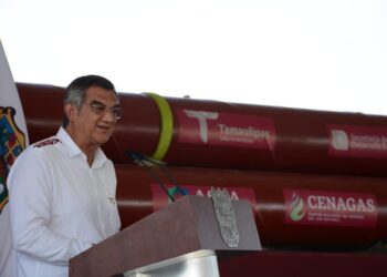 Arranca Américo construcción de gasoducto Libramiento en Reynosa; Tamaulipas se confirma como referente energético