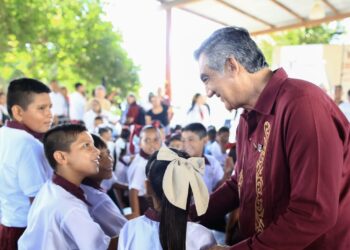 Américo Villarreal pone en marcha ciclo escolar 2024-2025; más de 340 mdp en apoyos educativos