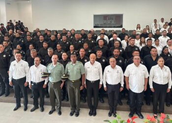 Policía Nacional de Colombia inicia capacitación a personal de la Guardia Estatal Tamaulipas