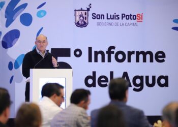 San Luis capital a punto de salir de la crisis de agua, informa Enrique Galindo