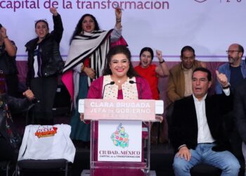 CLARA BRUGADA PROPONE POLICÍA METROPOLITANA PARA EL VALLE DE MÉXICO