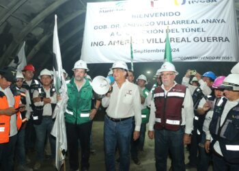 Atestigua Américo Villarreal conexión de túnel en autopista Mante-Ocampo-Tula