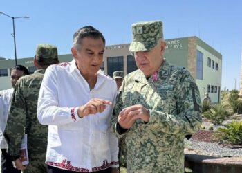 Supervisan titular de la Sedena y gobernador avance de la Agencia Nacional de Aduanas en Nuevo Laredo