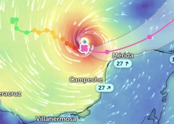 Huracán “Milton” no tocaría territorio mexicano, pero sí dejará lluvia: Sheinbaum