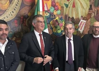 Sostiene gobernador acuerdos con CILA, Conagua y SRE para resolver asuntos del agua del río Bravo