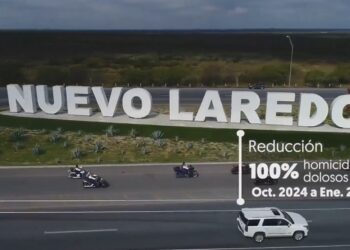 Reduce estrategia de seguridad homicidios dolosos en Nuevo Laredo