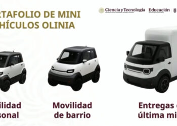 Gobierno presenta Olinia, primera armadora mexicana de mini vehículos eléctricos