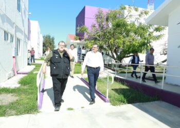 Supervisan Américo Villarreal sitio adecuado para albergar migrantes deportados