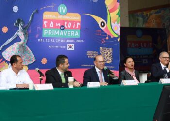 Alcalde de San Luis capital presenta en Cámara de Diputados el Festival de Primavera
