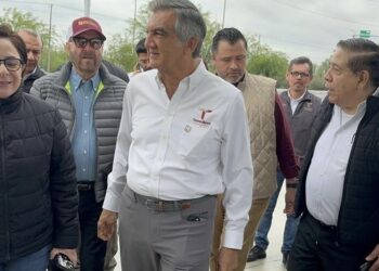 Arriba gobernador Américo Villarreal a Reynosa tras intensas lluvias