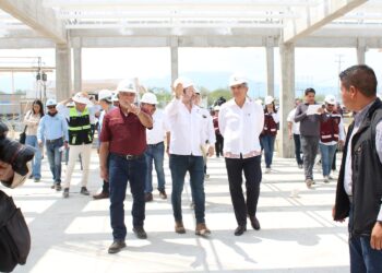 Constata gobernador avance en la construcción de la Ciudad Judicial en Victoria