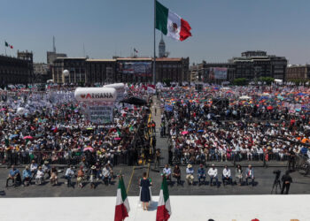 Asistieron 350 mil personas a la Asamblea Informativa de Claudia Sheinbaum