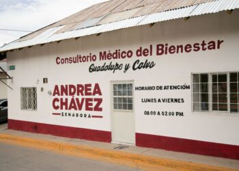 Ordena IEE a Andrea Chávez que retire de ambulancias y consultorios su imagen