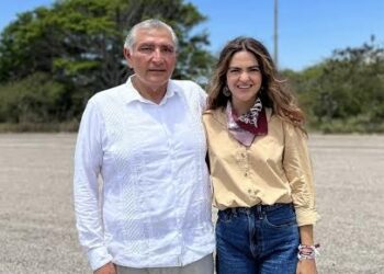 Adán Augusto López y Andrea Chávez, una pareja tóxica e incómoda en la 4T