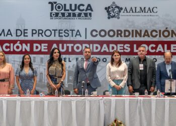 Rinde Ricardo Moreno protesta como Coordinador Estatal de la Asociación de Autoridades Locales de México