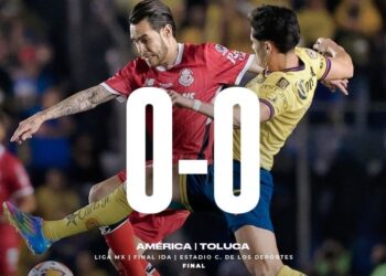 América y Toluca empatan a ceros en la ida de la gran final