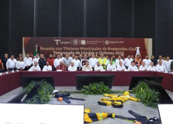 Convoca Américo a fortalecer acciones preventivas ante la temporada de lluvias y ciclones