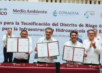 Suscriben modernización del campo tamaulipeco