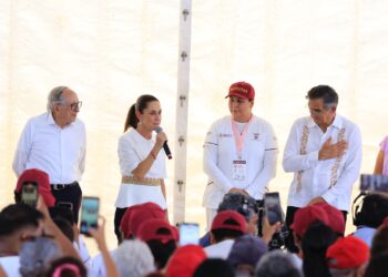 Claudia Sheinbaum pone en marcha en Tamaulipas programa Salud Casa por Casa y reconoce labor del gobernador Américo Villarreal