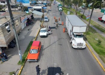 Rehabilitan Gobierno local y estatal vialidades estratégicas para movilidad de la población