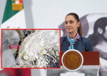 Sheinbaum informa: sin daños graves por el huracán “Lorena” en el Pacifico