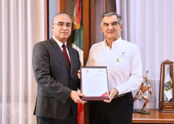 Nombra Américo Villarreal Anaya a Marco Antonio García Barrientos como nuevo consejero jurídico de la Oficina del Gobernador