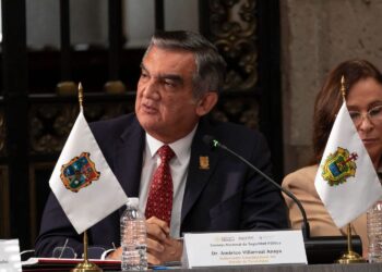 Participa Américo Villarreal en Consejo Nacional de Seguridad Pública; destacan avances en Tamaulipas
