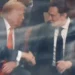 Trump y Musk se reencuentran y se dan la mano en el funeral de Charlie Kirk