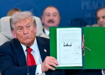 Trump proclama “la paz en Medio Oriente” en su soñada celebración del acuerdo sobre Gaza