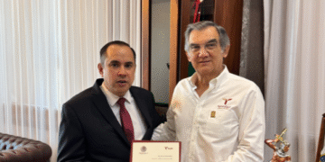 Designa gobernador Américo Villarreal Anaya a nuevo secretario de Finanzas