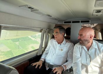 Supervisa Américo Villarreal creciente del Pánuco; preparados para brindar apoyo en caso necesario