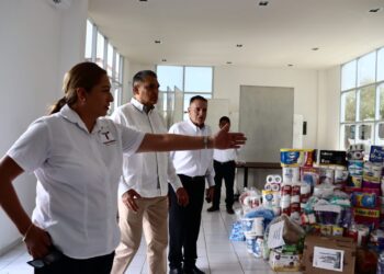 Se suma SSPT a colecta en apoyo a familias afectadas por inundaciones en Tamaulipas y Veracruz