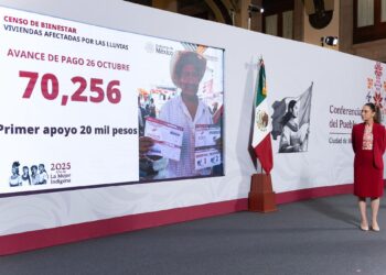 Gobierno acelera entrega de apoyos: más de 70 mil familias ya recibieron ayuda tras las lluvias