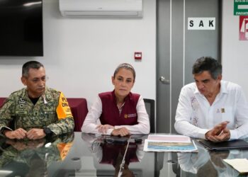 Sheinbaum descarta riesgos por crecimiento del río Pánuco en Tamaulipas