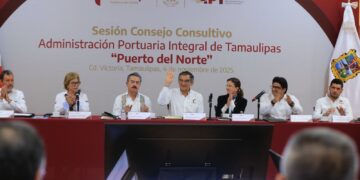 Reafirma Américo Villarreal apoyo al Puerto del Norte; será Tamaulipas principal frontera marítima del país