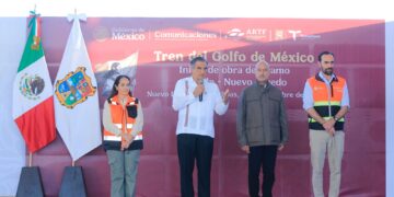 Inicia construcción del tren Nuevo Laredo–Saltillo; será la frontera más importante de América Latina