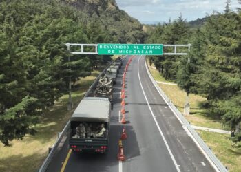 Refuerzan seguridad en Michoacán con la Operación “Paricutín”: casi 2 mil elementos desplegados