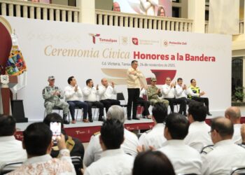 Reconoce gobernador al equipo de Protección Civil y a Servicios Aéreos de Tamaulipas