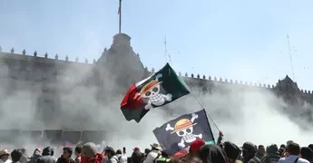 Disturbios frente a Palacio Nacional durante la Marcha de la Generación Z; movilizaciones se replican en varias ciudades